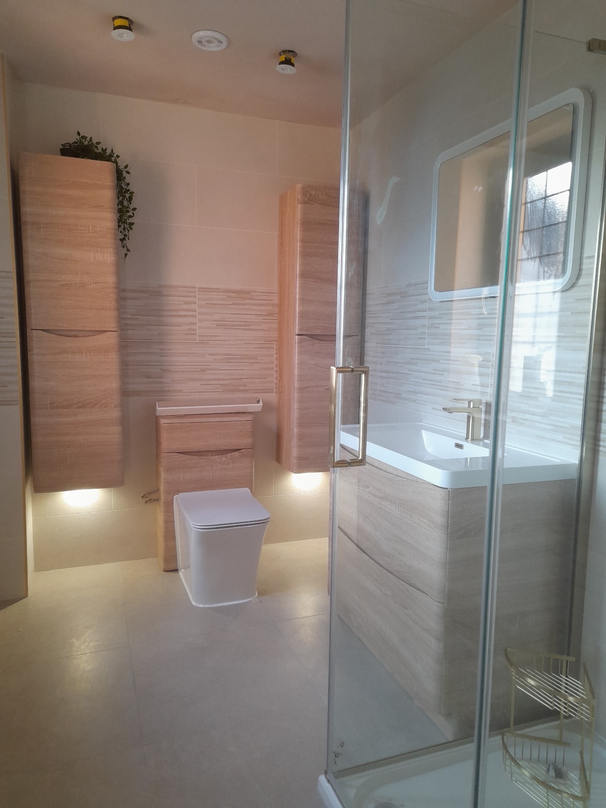 Wood Effect Bathroom Units