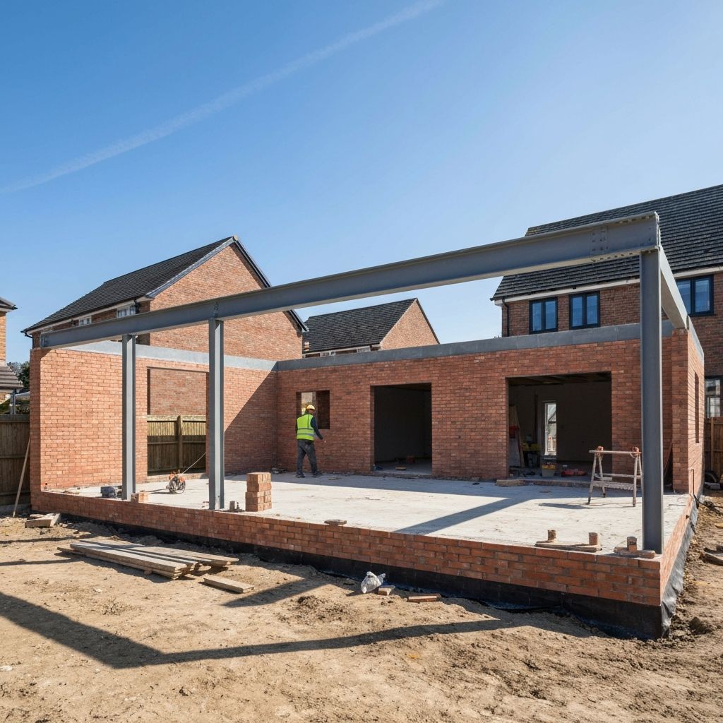 Professional house extension work