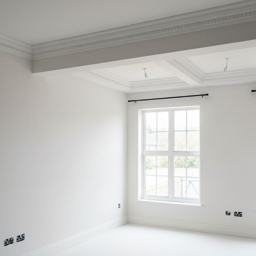 Professional plastering work